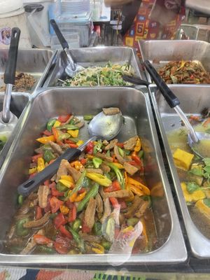 Get the one on the right in the back  #Veganuary at Chalawan - Vegan Food Stall in Bangkok