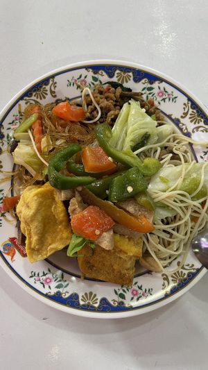 50 baht  at Chalawan - Vegan Food Stall in Bangkok