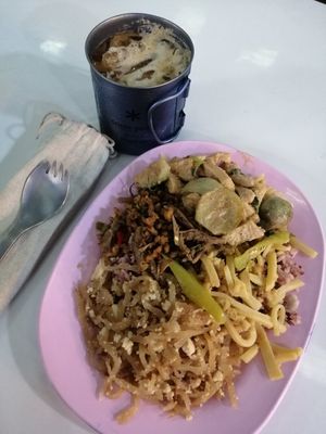 2nd meal from vegan food stall at Chalawan - Vegan Food Stall in Bangkok