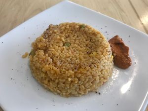 Bulgar wheat pilaf at Sam's Mediterranean in Takapuna