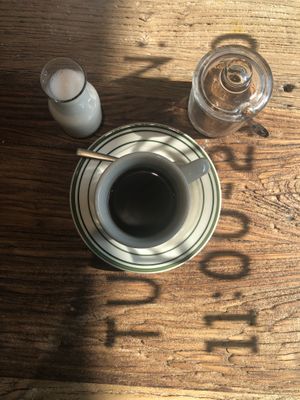 Coffee, Nut Milk, and Coconut Sugar at Au-Vert in Nanning