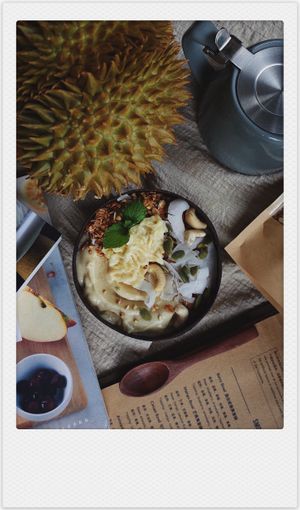 Durian bowl at Au-Vert in Nanning