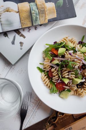 Pasta salad  at Au-Vert in Nanning