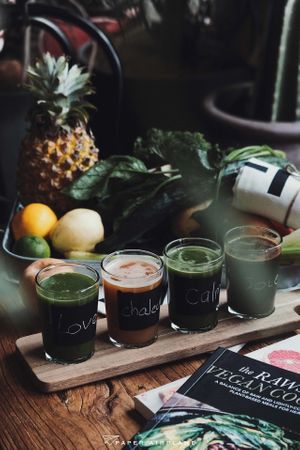 Juice set at Au-Vert in Nanning