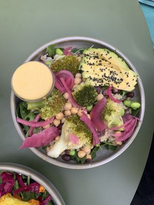  protein bowl  at Moos Ibiza in Ibiza