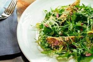 DUKKAH AVOCADO
Greens, lemon tahini, radish, tomato jam at Folia - Four Seasons Resort in Dubai