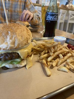 Ontario burger  at Great Lakes in Tokyo