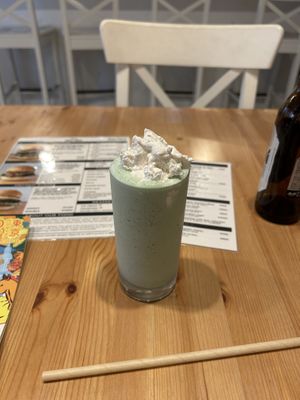 Chocomint milkshake  at Great Lakes in Tokyo