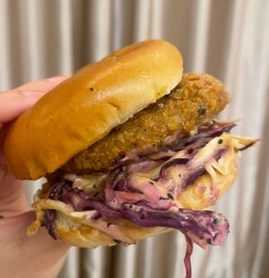 Doesn’t taste very Korean 🫣  at Dirty Vegan in West London