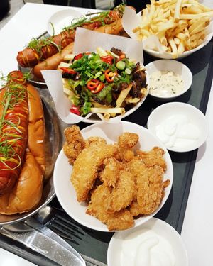 Dogs, dirty fries and nuggets at Dirty Vegan in West London