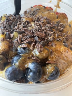 Açaí bowl - ask for no honey  at Carrot Express - North Beach in Miami Beach