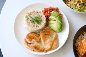 Chicken Platter at Carrot Express - North Beach in Miami Beach