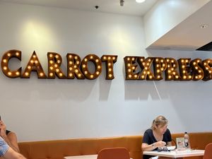 Sign  at Carrot Express - Midtown in Miami