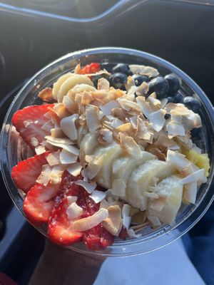 Açaí bowl  at Carrot Express - Downtown in Miami