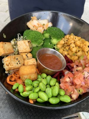 Asian Fusion Power Bowl at Copper Branch in Portland