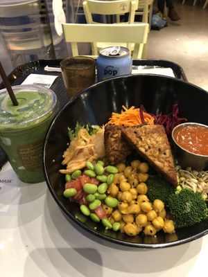 One of the bowls on offer. This one is the small size which is very good value, tasty and filling.  at Copper Branch in Portland