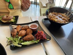 Tofu wings  at Copper Branch in Portland