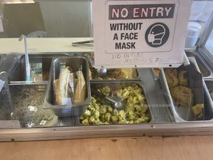 Buffet at Natural Life Cafe in Moca