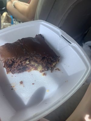 Brownie  at Natural Life Cafe in Moca