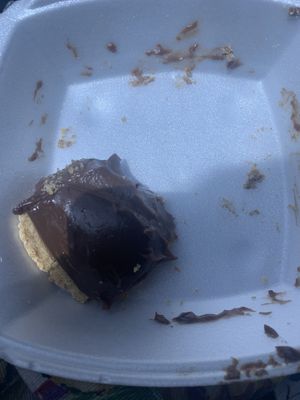 Chocolate Peanut Butter Pie  at Natural Life Cafe in Moca