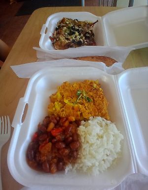   at Natural Life Cafe in Moca