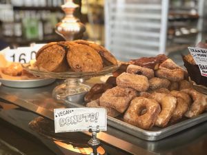 donuts at Paradigm Coffee & Music in Sheboygan