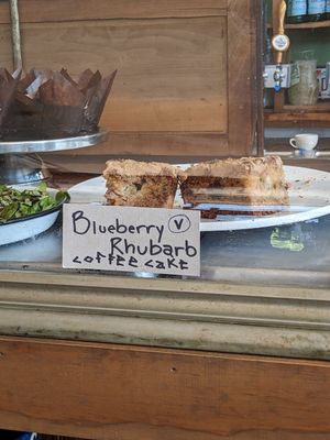Vegan bakery options at Paradigm Coffee & Music in Sheboygan