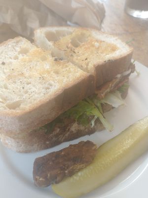 TLT - Tempeh BLT at Paradigm Coffee & Music in Sheboygan