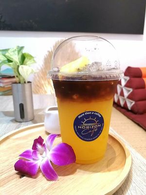 Coffee Ananas at Horizon Cafe in Koh Samui