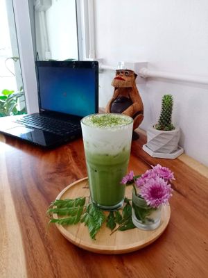 Matcha at Horizon Cafe in Koh Samui