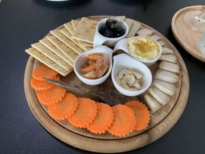 Cheese platter at Horizon Cafe in Koh Samui
