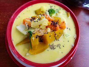 Vegetables curry at Horizon Cafe in Koh Samui