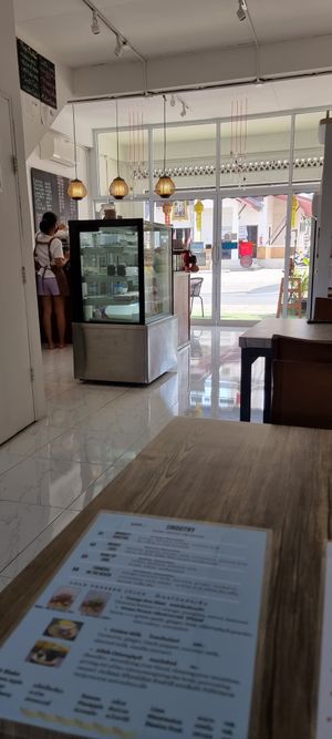 Nice and modern interior at Horizon Cafe in Koh Samui