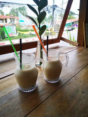 Banana Almondmilk Shake at Horizon Cafe in Koh Samui