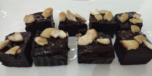 Brownies at Horizon Cafe in Koh Samui