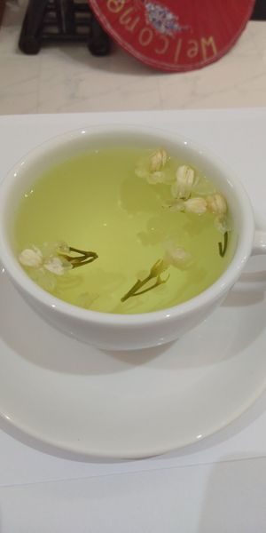 Organic Jasmine tea so nice at Horizon Cafe in Koh Samui