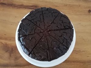 Choco cake at Horizon Cafe in Koh Samui