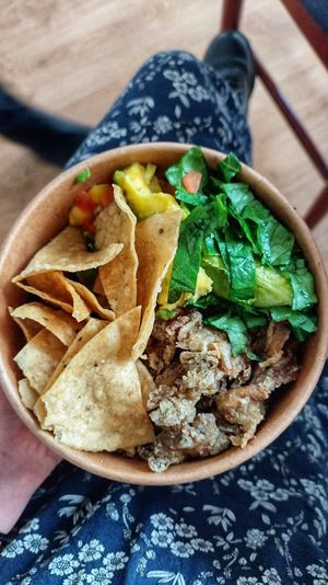 Bowl 🍄🥕🧅🥑 at Dalia Plant Power Mex in Bogota