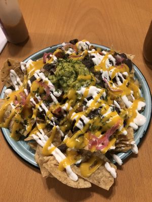 Nachos   at Dalia Plant Power Mex in Bogota