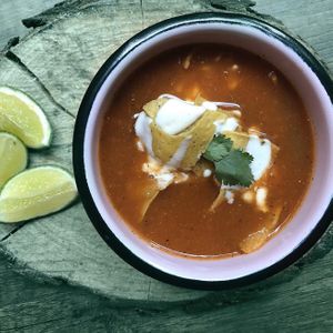 Sopa at Dalia Plant Power Mex in Bogota