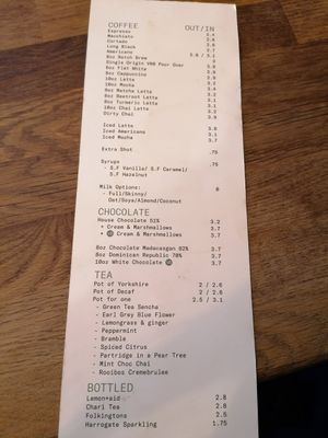  at Mr Cooper's Coffee House in Whitby