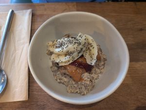 Porridge at Mr Cooper's Coffee House in Whitby