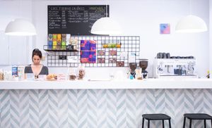 The counter at Perspectives in Granada