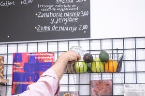 Local produce at Perspectives in Granada