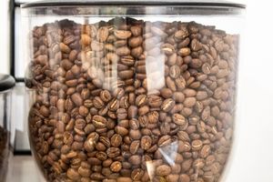 Specialty coffee beans at Perspectives in Granada