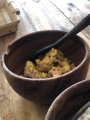Mango Tofu protein at ENI - Soul Kitchen in Palawan