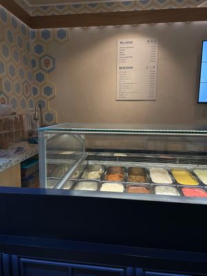 menú  at Nieve de Olla in Mexico City