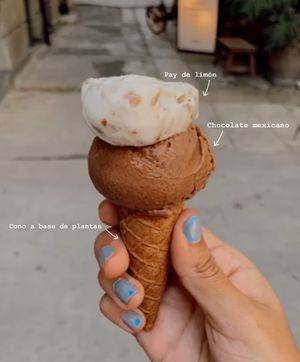   at Nieve de Olla in Mexico City
