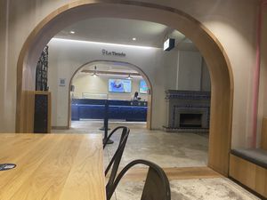 El lugar es muy amplio   at Nieve de Olla in Mexico City