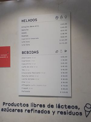  at Nieve de Olla in Mexico City